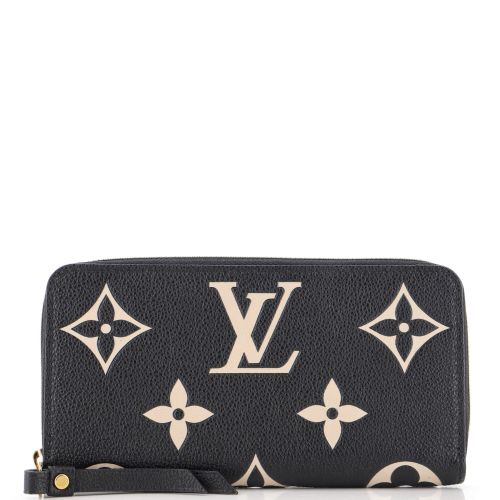 Zippy Wallet Bicolor Monogram Empreinte Giant