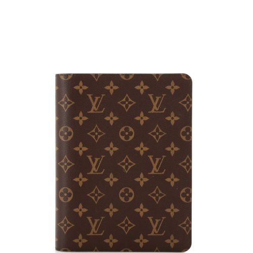 Desk Agenda Cover Monogram Canvas