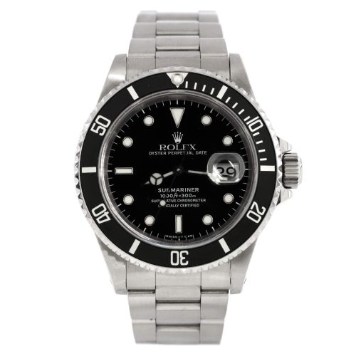 Oyster Perpetual Submariner Date Automatic Watch Stainless Steel 40