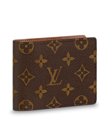 Louis Vuitton Wallet with Coin Pocket M60895 Brown