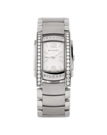 Assioma Quartz Watch Stainless Steel with Diamond Bezel 24