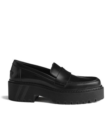 Hermes Women's Hitch Loafer Black