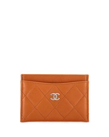 Classic Card Holder Quilted Lambskin