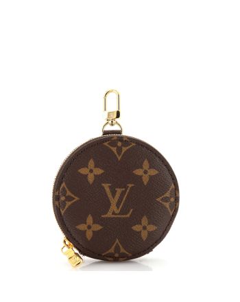 Multi Pochette Accessoires Round Coin Purse Monogram Canvas