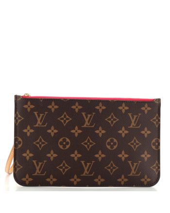 Neverfull Pochette Monogram Canvas Large